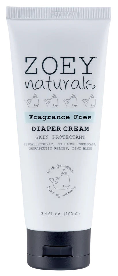 Zoey Naturals Diaper Cream - Fragrance Free