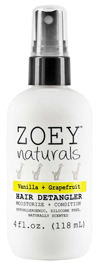 Zoey Naturals Hair Detangler - Vanilla + Grapefruit