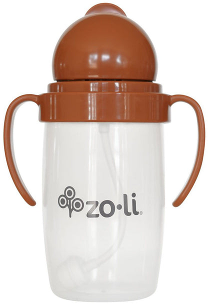 Zoli Bot 2.0 Weighted Straw Sippy Cup, 10oz - Copper Dust