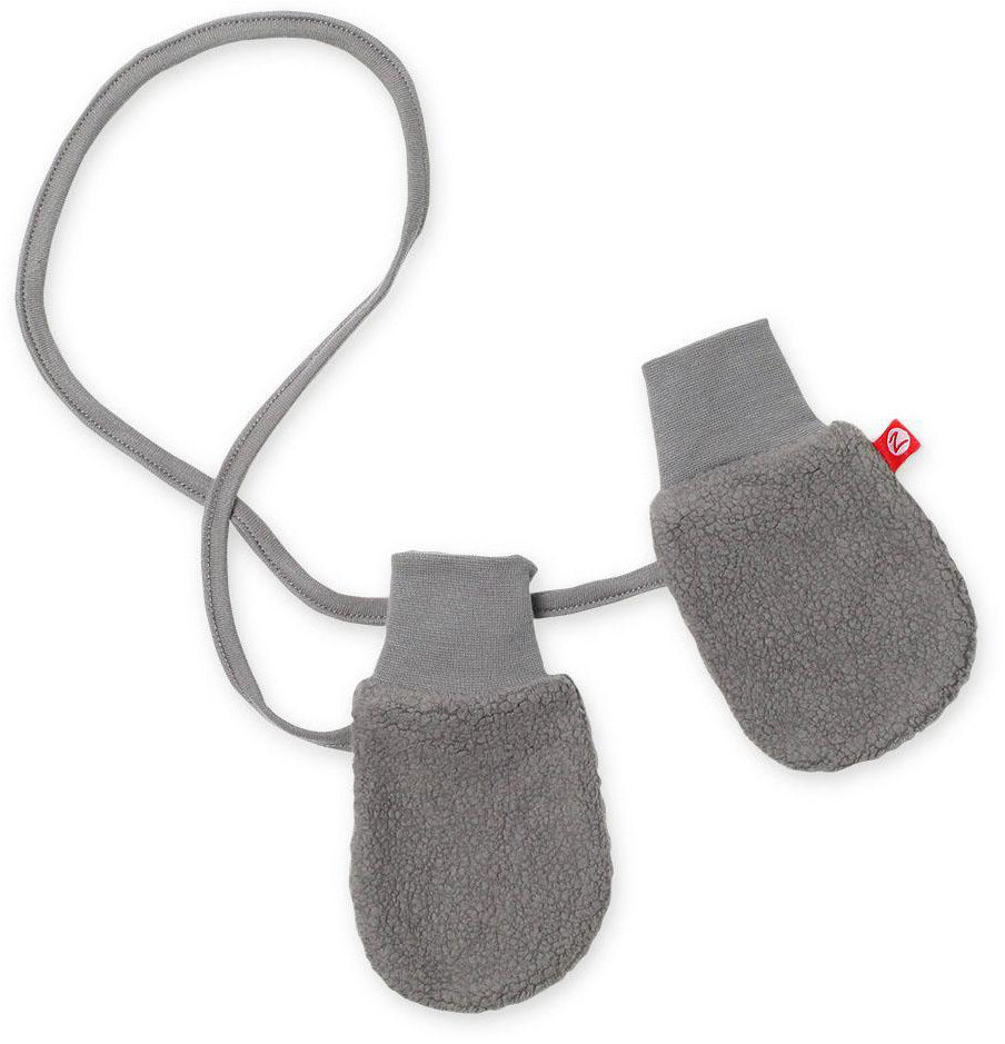 Zutano Cozie Fleece Mitten - Gray