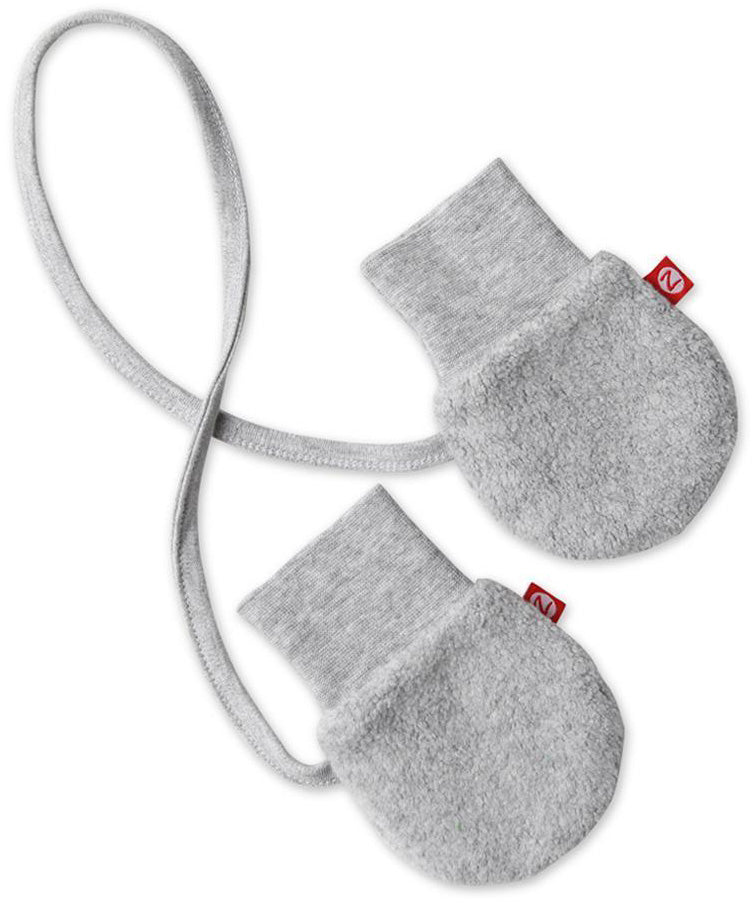 Zutano Cozie Fleece Mitten - Heather Gray